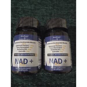 Liposomal NAD+ Complex Antioxidant, Skin & overall vitality Support 2 pack!